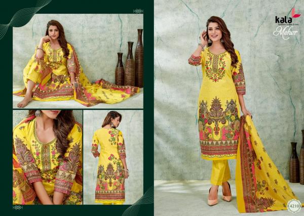 Kala Mehar Vol-8 Cotton Designer Exclusive Dress Material